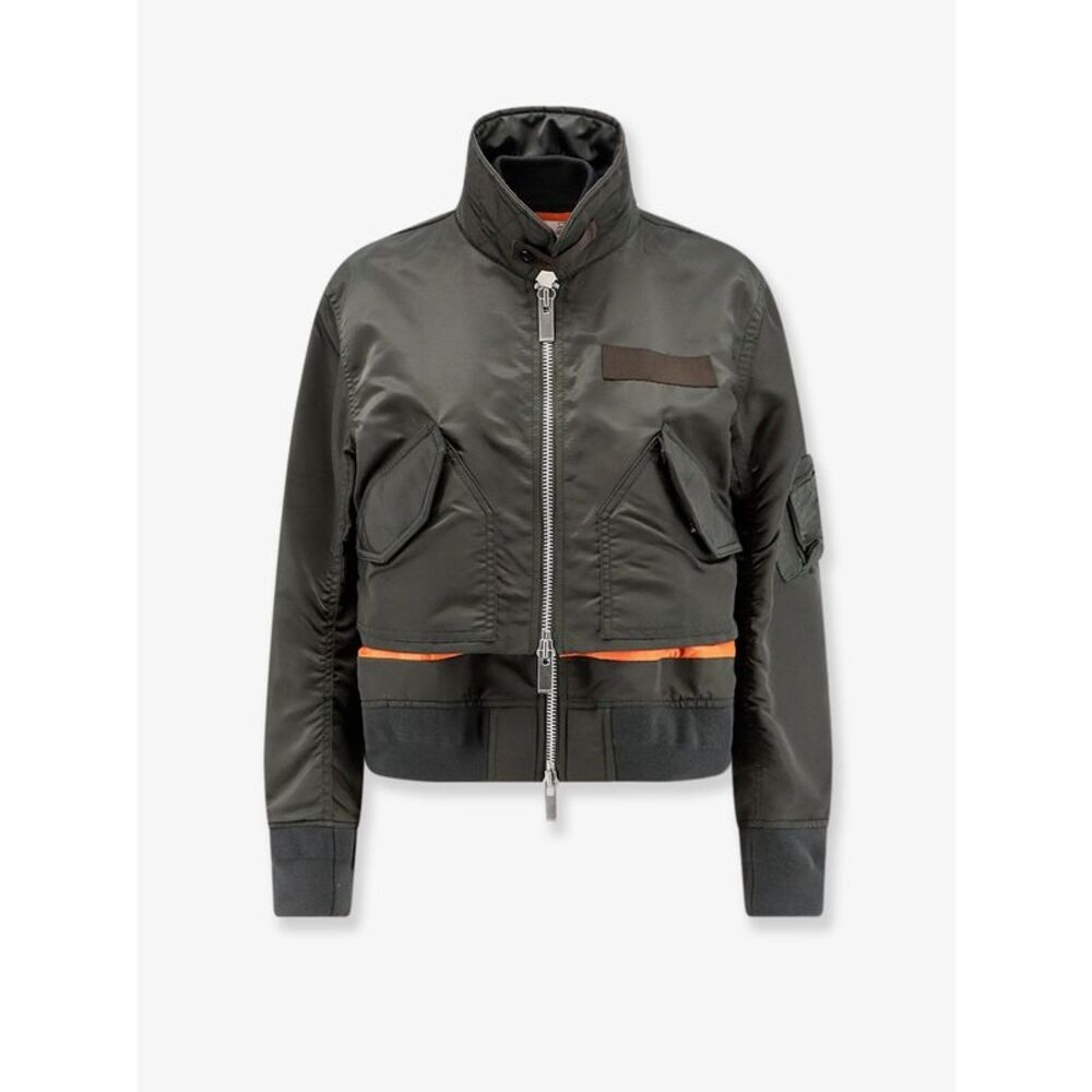 Sacai Women Cropped Nylon Jacket